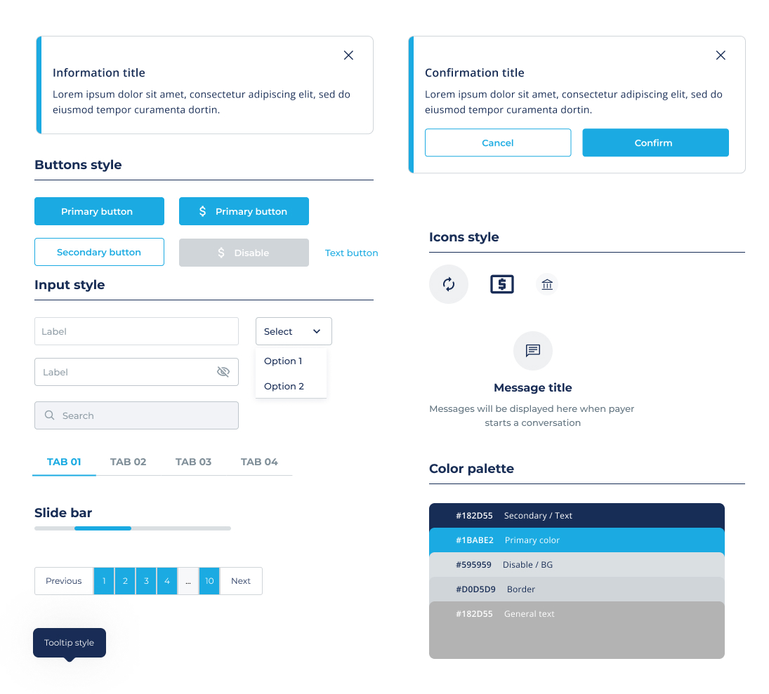Paystand design system