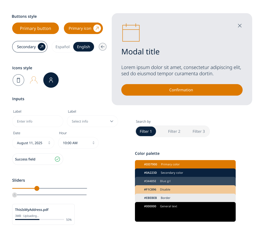 Upward design system