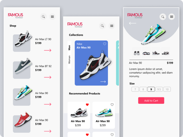 B2B dashboard UI snapshot